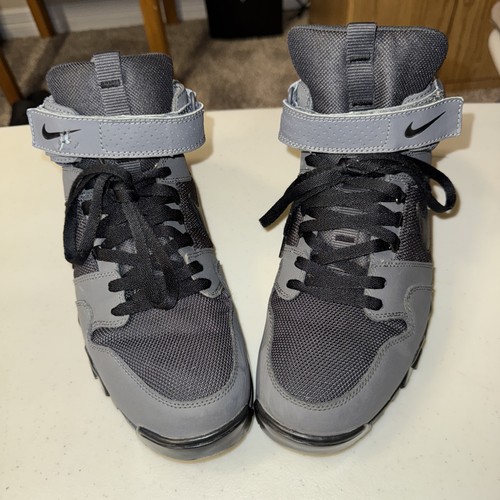 Taglia 11 Nike Mogan 2 OMS Mid Black 535836 033 pulite rare senza scatola originale 9 10