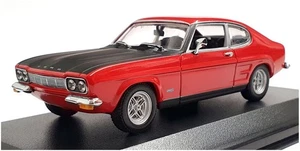 Minichamps 1/43 Scale Diecast 430 085802 - 1972-73 Ford Capri RS 2600 - Red - Picture 1 of 6