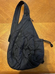 Vera Bradley Sling Backpack Black Crossbody Travel Bag - Bild 1 von 9