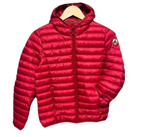 JOTT HUGO down puffer jacket with hood kids girl boy size 10/12 Large - Picture 1 of 13