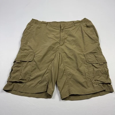 Pantalones Cortos Carga Columbia Titanium Ripstop Senderismo Aire Libre 10" Caqui Marrón Para Hombre M Foto 1 de 4