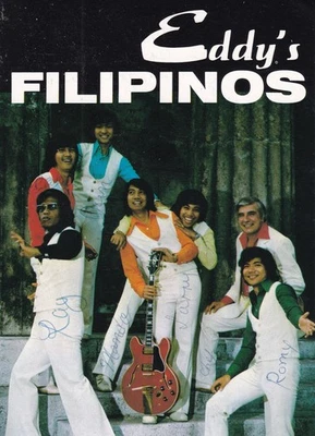 Autogramm - Eddys Filipinos - DDR-Karte - Bild 1 von 2