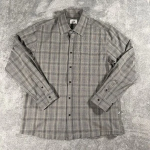 NN07 Hans Camisa Abotonada Manga Larga Para Hombre XL Gris A Cuadros Hecha en Portugal 5310 - Imagen 1 de 12