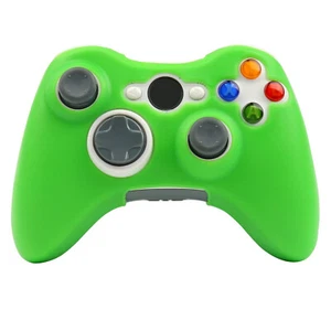 Soft Xbox360 Controller Silicone Rubber Cover Shell Protect Case Skin Thumb Grip - Picture 1 of 23