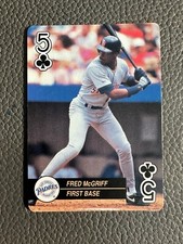 FRED McGRIFF 1992 ACES #5 PLAYING CARDS  BASEBALL CARD