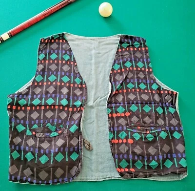 100% Hecho a Mano en la India - Telar Tejido Algodón - Chaleco - Hombre Talla Grande - ÚNICO Foto 1 de 4