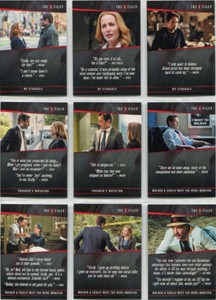 X-Files Season 10 & 11 Quotable X-Files Complete 27 Card Set Q1 to Q27