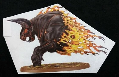 Endless Spells Beasts Chaos WILDFIRE TAURUS Warhammer Age of Sigmar Beastmen - Image 1 of 2