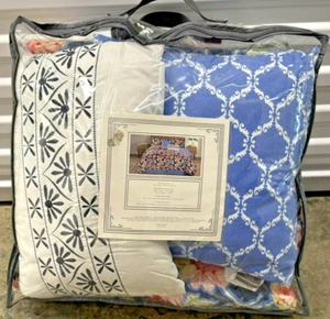 Juego de edredón floral reversible tamaño completo Hudson & Main - Imagen 1 de 5