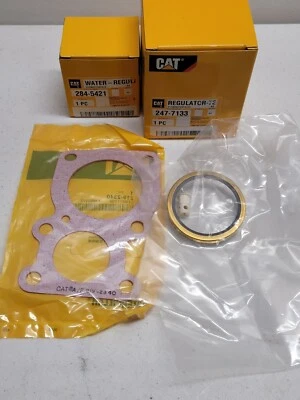 247-7133 THERMOSTAT Regulator  and GASKET KIT FITS CAT C9 Caterpillar  - Image 1 of 4