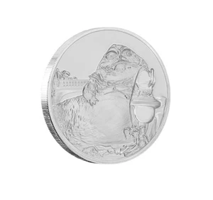 2 $ Dollar STAR WARS™ Classics - Jabba The Hutt™ Niue 1 oz Silver PP 2018 - Picture 1 of 2