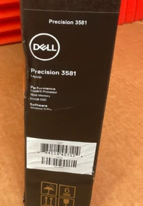 Dell Precision 3581 i5-13600H 16GB 512GB WiFi6E RTXA500 15.6F W11P KC2MN NEW - Picture 1 of 4