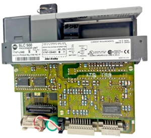 ALLEN BRADLEY SLC500 1747-L542 B SER PROCESSOR UNIT USED BATTERY NO WARRANTY - Picture 1 of 4