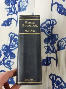 Radar Handbook Hardcover Merrill I. Skolnik 1970 1st Edition Black Nice Shape - Picture 1 of 5