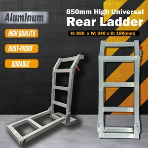 850mm High Universal Aluminium Rear Ladder for Ute Canopy - Picture 1 of 20
