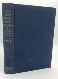 GREAT TWENTIETH CENTURY JEWISH PHILOSOPHERS -1970- Shestov - Rosenzweig - Buber - Imagen 1 de 4