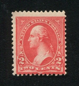 #252 - Mint Extremely Lightly Hinged No Remnant - CV $105 - Picture 1 of 2