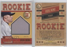 2013 Panini America's Pastime Memorabilia Gold /25 Vidal Nuno #249 Rookie RC
