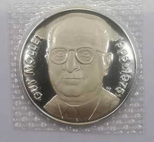 Unión Europea EUROPA 1976 Silver Thaler Crown Guy Hollet - Imagen 1 de 2