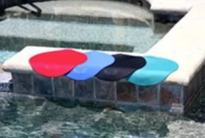 1 Kooli RED Poolside Mat, Keeps Swimsuits from Snagging, Buns from Burning, Shel - Picture 1 of 9