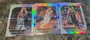 2019-20 NBA Hoops Premium Stock San Antonio Spurs Silver Prizm Team Lot X3 - Picture 1 of 2