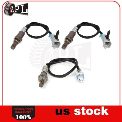 For 2001-2002 Oldsmobile Aurora 3.5L O2 02 Oxygen Sensor Heated 3pcs Upper Lower - Image 1 of 4