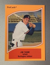 1990 PROCARDS A AND AA JIM THOME #187