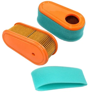 2-Pack HQRP Air Filter Cartridge Pre-Cleaner for Briggs & Stratton 5419K 795066 - Picture 1 of 9