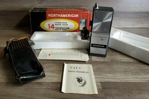 Vintage North American Citizen Walkie Talkie 14 Tranzystor RF Stage NIEPRZETESTOWANY - Zdjęcie 1 z 11