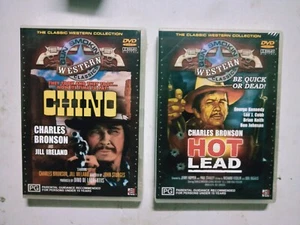 HOT LEAD & CHINO CHARLES BRONSON 2 X DVDS BRAND NEW SEALED FREE POST & TRACKING - Picture 1 of 2