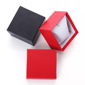 Uhrenbox Watch Box Uhren Aufbewahrungskoffer Armband Geschenk Verpackung Papier - Picture 1 of 16