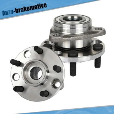 2X Front Wheel Hub Bearing Assembly For 1984-2005 Chevrolet Cavalier Base Sedan - Image 1 of 4