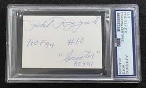 PHIL RIZZUTO Cut Signature-SCOOTER-HALL OF FAME-NEW YORK YANKEES-PSA - Picture 1 of 4