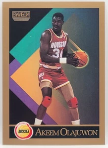 90-91 Skybox Hakeem Olajuwon HOF Base Card (Houston Rockets) #110 - Picture 1 of 2