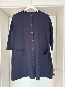 COS Strickmantel Cardigan Navy Gr. M - Bild 1 von 3