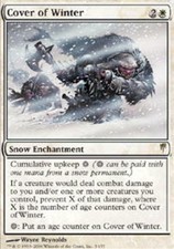 Cover of Winter - Foil ~ Moderately Played ColdSnap MTG Magic UltimateMTG White
