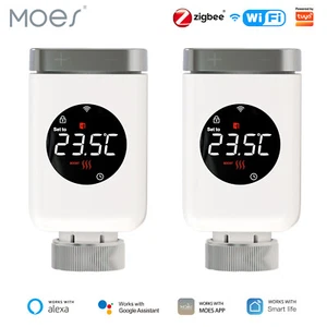 MOES WLAN y ZigBee Termostato Inteligente Radiador Aplicación Control Remoto Programable - Imagen 1 de 28