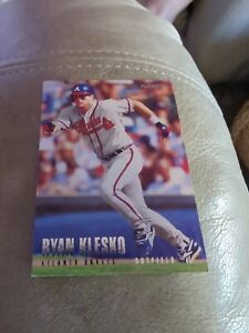 1996 Fleer Atlanta Braves Team Set Ryan Klesko #8