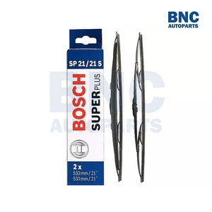 Bosch Superplus Spoiler Front Wiper Blade Set for Jaguar XK 8 - 1996-2006 - Picture 1 of 2
