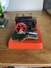 vintage Linemar tin stationary steam engine toy 8.5” wide