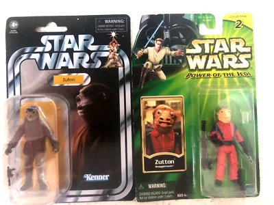 Star Wars Zutton Snaggletooth VC189 Nuevo EN MANO y 2000 Zutton POTJ 2 ¡Sellado! Foto 1 de 4