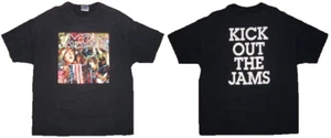 MC5 - KICK OUT THE JAMS Camiseta Doble Cara X-LARGE Motor City Five XL Fade - Imagen 1 de 8