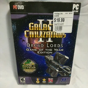 Galactic Civilizations II: Dread Lords (PC, 2006) EN CAJA completo en caja con llave - Imagen 1 de 6