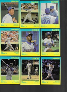 KEN GRIFFEY JR.1991 STAR CO. DIAMOND SET 