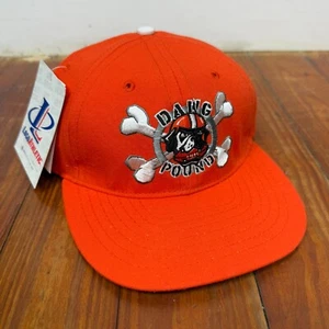 Vintage Cleveland Browns Dawg Pound Snapback Cap Mütze Neu Mit Etikett Orange 90er - Bild 1 von 7