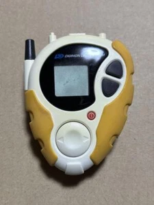Digimon Adventure02 Digivice D-3 Giallo Bianco BANDAI Giappone senza scatola usato - Foto 1 di 5