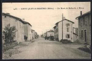 CPA Saint-Jean-d´Ardieres, La Route de Belleville a Macon - Picture 1 of 2