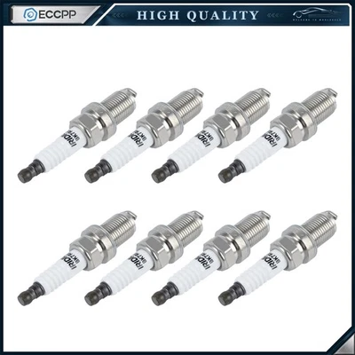 8x bujías de iridio y platino para Porsche Cayenne BMW Alpina B7 Audi R8 RS5 Foto 1 de 4