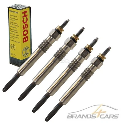 4x BOSCH GLÜHKERZE DURATERM FÜR FORD S-MAX 1.8 TDCI BJ 2006-2010 - Bild 1 von 3