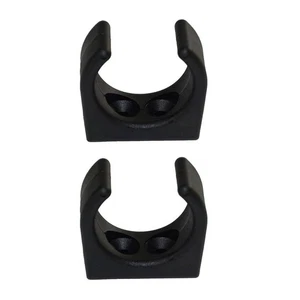 2pcs Clips Ladder Paddle Rod Holder Stowing Brackets Fit 1-1/4" Diameter - Picture 1 of 3